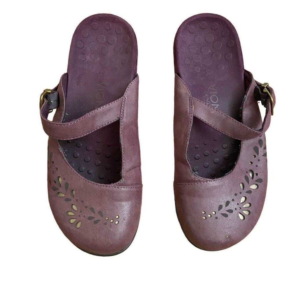 Vionic The Rest Midway Mary Jane Clogs Size 7 - Picture 6 of 6